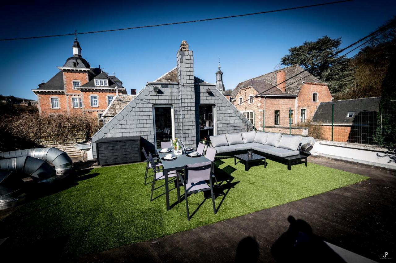 Les 3 Chapeaux Dinant 6P Les Canotiers 4P Avec Terrasse Le Melon 2P Sans Terrasse Luaran gambar