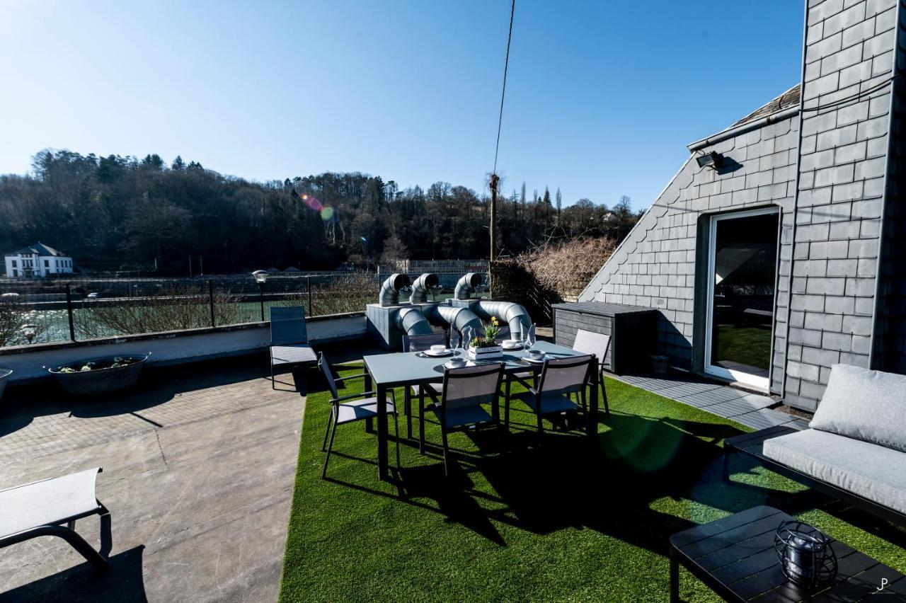 Les 3 Chapeaux Dinant 6P Les Canotiers 4P Avec Terrasse Le Melon 2P Sans Terrasse Luaran gambar